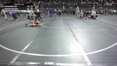 85 lbs Consi Of 16 #1 - Dylan Mellage, Yale Street vs Zander Briones, New Milford
