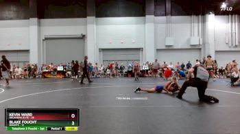 90 lbs Round 7 (10 Team) - Blake Foucht, Bandits vs Kevin Ward, Oklahoma Elite