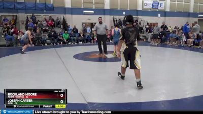 130 lbs Round 1 (4 Team) - Rockland Moore, Perry Meridian vs Joseph Carter, Avon