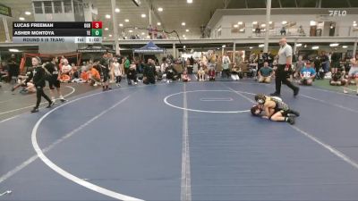 48 lbs Round 5 (6 Team) - Asher Montoya, Takedown Elite vs Lucas Freeman, Ohio Gold Black