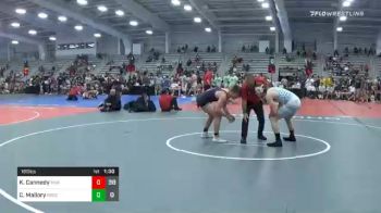 160 lbs Prelims - Kodiak Cannedy, Roundtree Wrestling Academy Black vs Clay Mallory, Ragin Raisins Concord