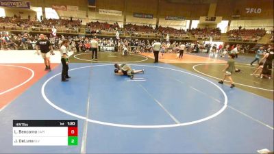 Quarterfinal - Lawrence Bencomo, Capital City Jr Wrestling vs Julian DeLuna, SLV Elite WC