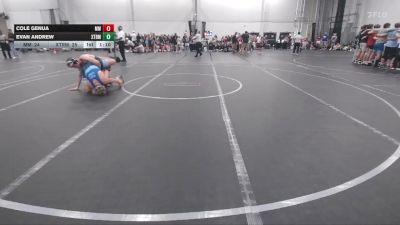 157 lbs Round 2 (4 Team) - Evan Andrew, Xtreme Team vs Cole Genua, Maryland Mallets