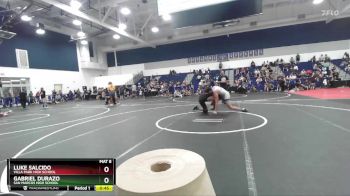 190 lbs 3rd Place Match - Luke Salcido, Villa Park High School vs Gabriel Durazo, San Marcos High School