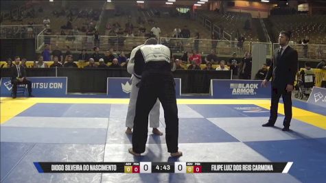 Filipe Luiz Dos Reis Carmona vs Diogo Silveira Do Nascimento 2025 Pan Jiu Jitsu IBJJF Championship