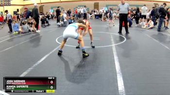 88 lbs Semifinal - Kanoa Saferite, NOVA WC vs Josh Werner, NOVA Wrestling Club