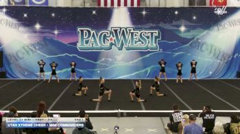 Utah Xtreme Cheer - Mini Commanders [2026 L1.1 Mini - PREP - D2 Day 1] 2026 PacWest Utah Challenge