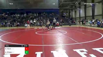 91 lbs Prelims - Nathan Ward, Unattached vs Avery Shepp, Grizzly Wrestling Club