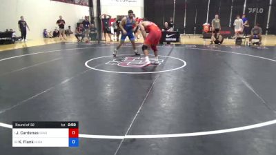 92 kg Round Of 32 - Jacob Cardenas, Spartan Combat RTC/ TMWC vs Kolby Flank, Husky Elite Wrestling Club