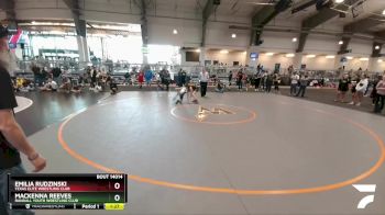 92 lbs Cons. Round 2 - Emilia Rudzinski, Texas Elite Wrestling Club vs Mackenna Reeves, Randall Youth Wrestling Club