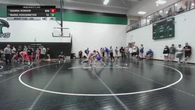 100 lbs Cons. Semi - Gianna Robker, Mowest vs Maria Hoegemeyer, The Best Wrestler