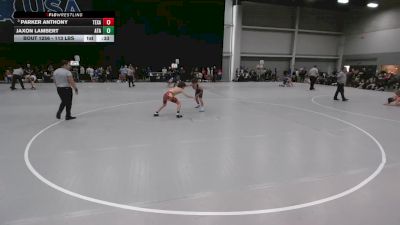 113 lbs Cons. Rd Of 64 - Parker Anthony, Texas vs Jaxon Lambert, Alabama Takedown Academy