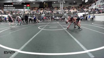 98 lbs Final - Sam Nelson, Standfast OKC vs Rex McDonald, Westside Grappling Club