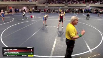 139 Championship Bracket Semifinal - Tyler Turzinski, Shakopee vs Lincoln Robideau, STMA