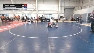 138 lbs Cons. Rd Of 16 - Romeo Chavez, Eloy Boys vs Jovani Sandoval, Elk Grove Wrestling Academy