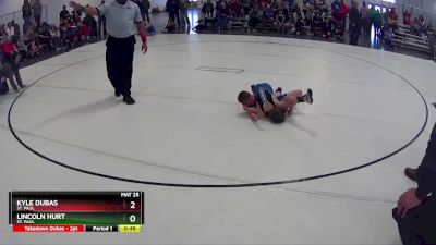 24 lbs Semifinal - Kyle Dubas, St. Paul vs Lincoln Hurt, St. Paul