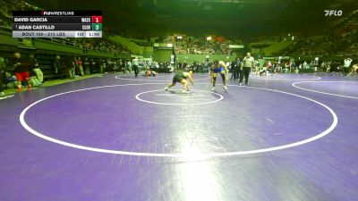 215 lbs Round Of 32 - David Garcia, Wasco vs Adan Castillo, Clovis