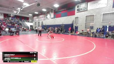 138 lbs Cons. Round 3 - Aidan Daly, Valhalla vs James Ciccarella, Del Norte