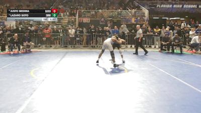 120 3A Quarterfinal - Justo Medina, Davenport vs Lazaro Soto, Southwest Miami