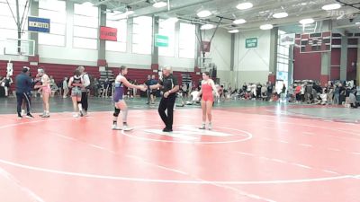 128B lbs Rr Rnd 1 - Sela Rozov, Blair Academy vs Indigo Kimball, Nonnewaug High School