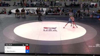 94 lbs Cons 16 #1 - Van Ward, Pennsylvania vs Charlie Barnhouse, Iowa