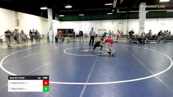 100 lbs Quarterfinal - Joe Bachmann, PA vs Tommy Marchetti, NJ