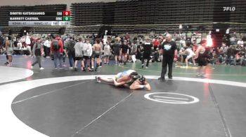 131 lbs Quarterfinal - Dimitri Katsigiannis, Edge Wrestling - MSC vs Barrett Casteel, Rabbit Wrestling Club - MSC