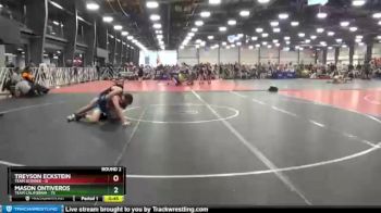 160 lbs Round 2 (6 Team) - Mason Ontiveros, Team California vs Treyson Eckstein, Team Sconnie