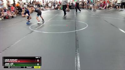 80 lbs Round 1 (6 Team) - Jack Kahley, Buffalo Valley WC vs Jake Lee, Streaks WC