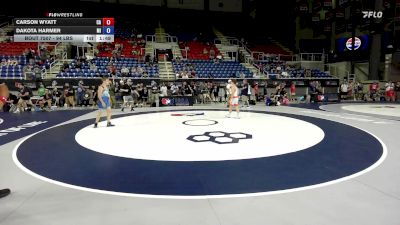 94 lbs Cons. Rd Of 32 - Carson Wyatt, CA vs Dakota Harmer, MI