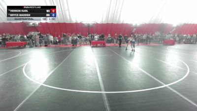113 lbs Quarterfinal - Vernon Karl, Weigh In Club vs Bryce Madden, Sarbacker Wrestling Acadamy