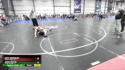 88 lbs Rd# 4- 2:00pm Friday Final Pool - Zakk Kulas, Terps XPress vs Jett Whiteley, SELECT Utah