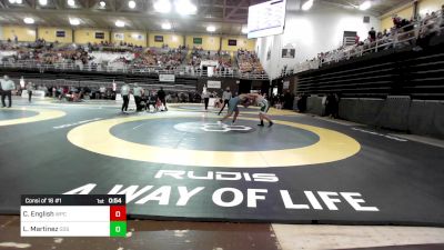 285 lbs Consi Of 16 #1 - Charles English, William Penn Charter vs Luis Martinez, Georgetown Day School