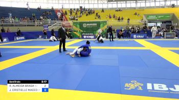 RAQUELE ALMEIDA BRAGA vs JANAINA CRISTIELLE MACEDO SANTOS 2024 Brasileiro Jiu-Jitsu IBJJF