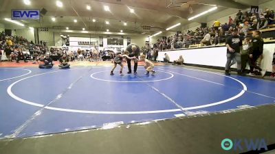 58 lbs Consi Of 4 - Achilles Davie, Salina Wrestling Club vs Killian Harbaugh, Black Fox Wrestling Club