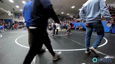 67 lbs Rr Rnd 3 - Breckin DeAnda, Husky Wrestling Club vs Brayden Webb, Harrah Little League Wrestling
