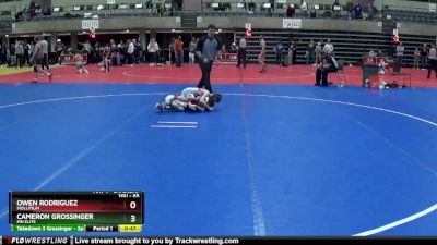 65 lbs Cons. Semi - Cameron Grossinger, Mn Elite vs Owen Rodriguez, Mollitium