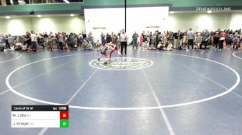 70 lbs Consi Of 16 #1 - Mason Little, NY vs John Krieger, OH