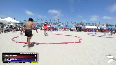 70 kg Cons. Round 3 - Elias Basilio, California vs Diego Peraza, California