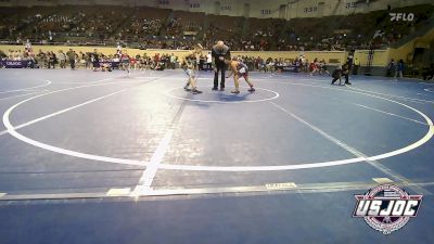 100 lbs Round Of 16 - Luke Canales, Claremore Wrestling Club vs Riley Williams, Norman Grappling Club