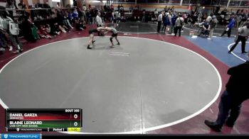 138 lbs Champ. Round 3 - Daniel Garza, Hermiston vs Blaine Leonard, Lake City High School