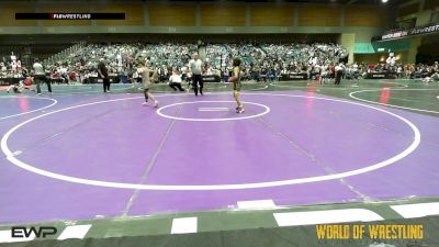 67 lbs Round Of 32 - Daniel La'iku Molina, Legends Of Gold LV vs Brody Luzano, Inland Elite Wrestling Club