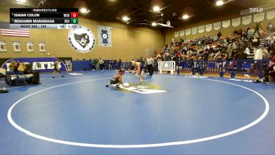 106 lbs Semifinal - Benjamin Maradiaga, Ridgeview vs Isaiah Colon, Mt. Whitney