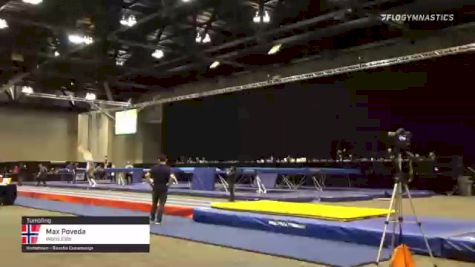 Max Poveda - Tumbling, World Elite - 2021 USA Gymnastics Championships