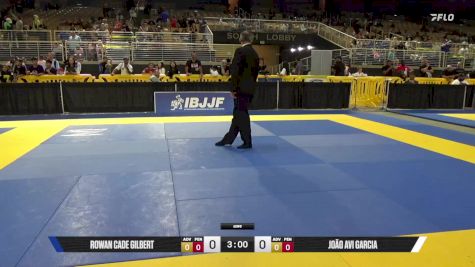 João Avi Garcia vs Rowan Cade Gilbert 2025 Pan Kids Jiu-Jitsu IBJJF Championship