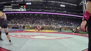 D3-215 lbs Cons. Round 1 - Trae Zerba, Central Montcalm vs Luke Joslyn, Caro