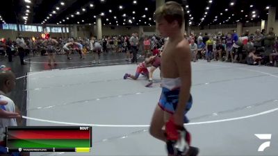 95 lbs Quarters & Wb (16 Team) - Jacob Saunders, Fight Club vs Deklan Wills, The Untouchables Black