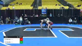 138 lbs Quarterfinal - Channing Warner, Unattached 45 vs River Wardle, Unattached 110