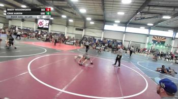 62 lbs Consolation - Rhett Woodworth, Dickinson WC vs Cruz Austin, GomezBrothersGrapplingAcademy