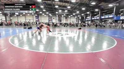 132 lbs Round Of 64 - Sebastian Quintana, NV vs Spencer Palmeri, NY
